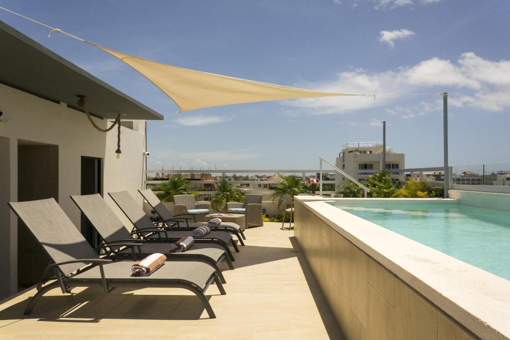 Tropic Playa Apartments Плая-дель-Кармен Экстерьер фото